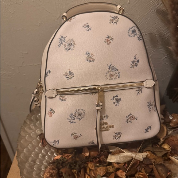 Coach Jordan backpack with dandelion floral print - Picture 1 of 4